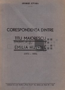 Corespondenta dintre Titu Maiorescu si Emilia Humpel