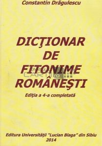 Dictionar de fitonime romanesti