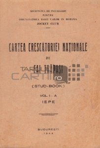 Cartea crescatoriei nationale de cai trapasi