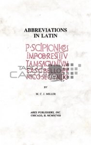 Abreviations in latin / Abrevierile latine folosite in timpul Imperiului Roman