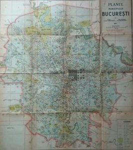 Planul Unirea Municipiul Bucuresti si imprejurimile