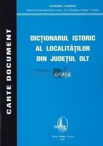 Dictionarul istoric al localitatilor din judetul Olt
