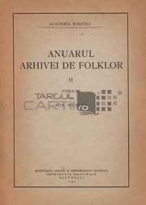Anuarul arhivei de folklor
