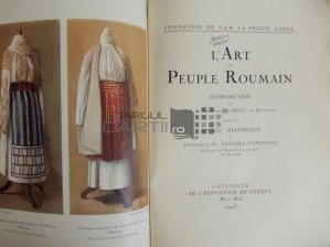 L'art du peuple roumain / Arta poporului roman;Catalogul expozitiei de la Geneva