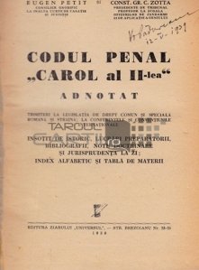 Codul penal adnotat