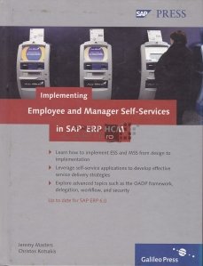 Implementing employee and manager self-services in SAP ERP HCM / Implementarea serviciilor de angajați și a managerilor in SAP ERP HCM