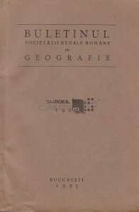 Buletinul societatii regale romane de geografie