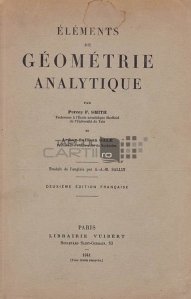 Elements de geometrie analytique / Elemente de geometrie analitică