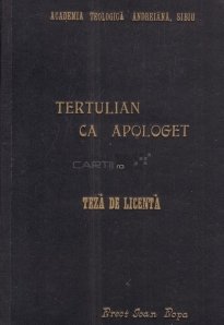 Tertulian ca apologet