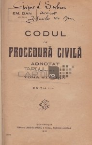 Codul de procedura civila adnotat