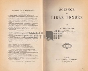 Science et libre pensee / Știință și gândire liberă