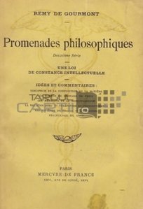 Promenades philosophiques / Plimbari filozofice