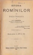 Istoria rominilor din Dacia Traiana