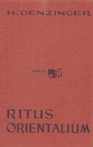 Ritus orientalium / Ritul oriental al coptilor, sirienilor si armenilor in administratiile sacre