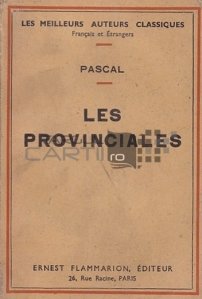 Les provinciales / Provincialii;texte de la 1656-1657