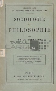 Sociologie et philosophie / Sociologie si filosofie