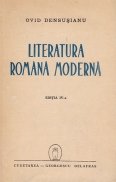 Literatura romana moderna