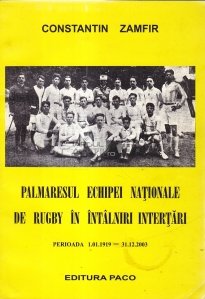 Palmaresul echipei nationale de rugby in intalniri intertari
