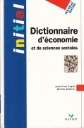 Dictionnaire d'economie et de science sociales