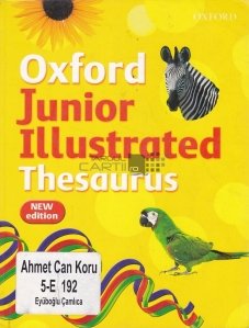 Oxford Junior Illustrated Thesaurus / Tezaur ilustrat Oxford Junior
