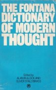 The fontana dictionary of modern thought