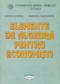 Elemente de algebra pentru economisti