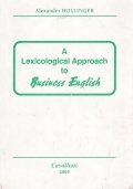 A lexicological approach to business english