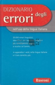 Dizionario degli errori / Dictionar de erori