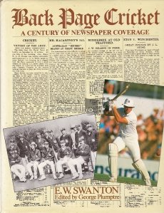 Back Page Cricket