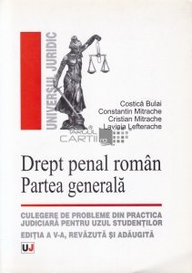 Drept penal roman - Partea generala