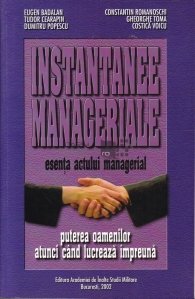 Instantanee manageriale