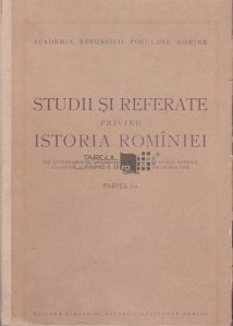 Studii si referate privind istoria Rominiei