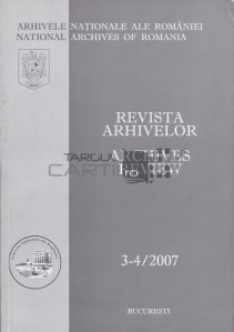 Revista arhivelor/ Archives review