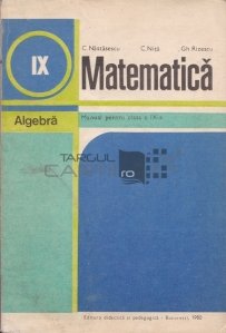 Matematica, Algebra