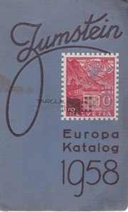 Briefmarken-Katalog Zumstein Europa / Catalog de timbre