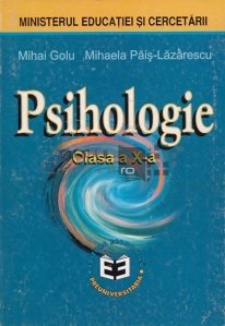 Psihologie: clasa a X-a