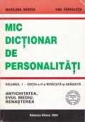 Mic dictionar de personalitati