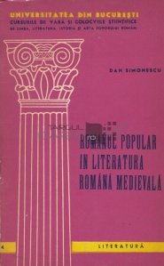 Romanul popular in literatura romana medievala