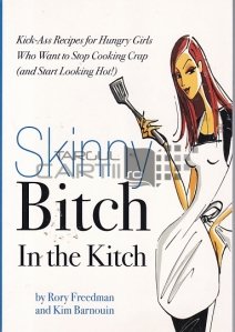 Skinny bitch in the kitch