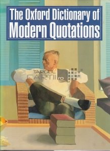 The oxford dictionary of modern quotations