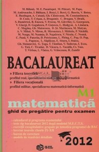 Bacalaureat 2012. M1. Matematica