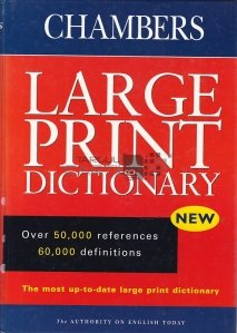 Large Print Dictionary