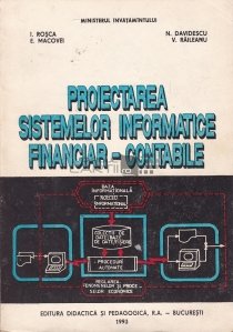 Proiectarea sistemelor informatice financiar-contabile