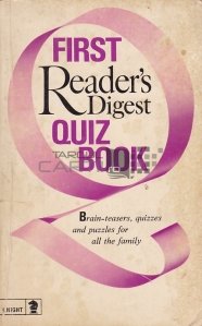First Reader's Digest quiz book / Prima carte de teste Reader's Digest