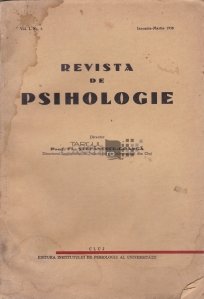 Revista de psihologie