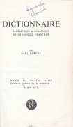 Dictionnaire alphabetique & analogique de la langue Francaise