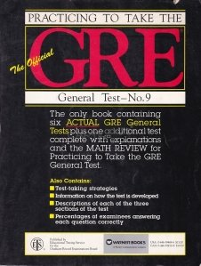 Practicing to take the GRE