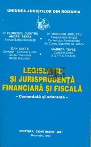 Legislatie si jurisprudenta financiara si fiscala