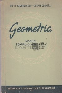 Geometria, Manual pentru clasa a IX-a