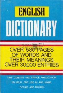 English Dictionary / Dictinar englez